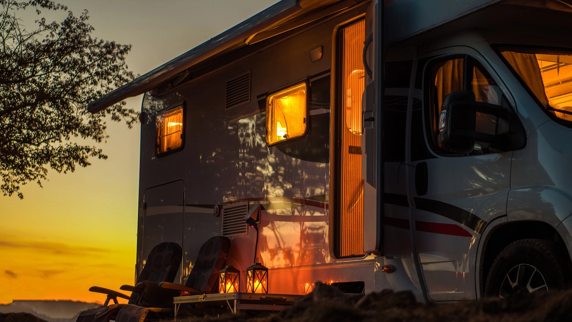 The Ultimate RV Camping Checklist   scenic rv site