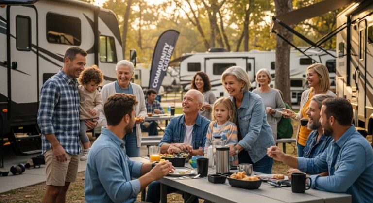 rv resort community culture