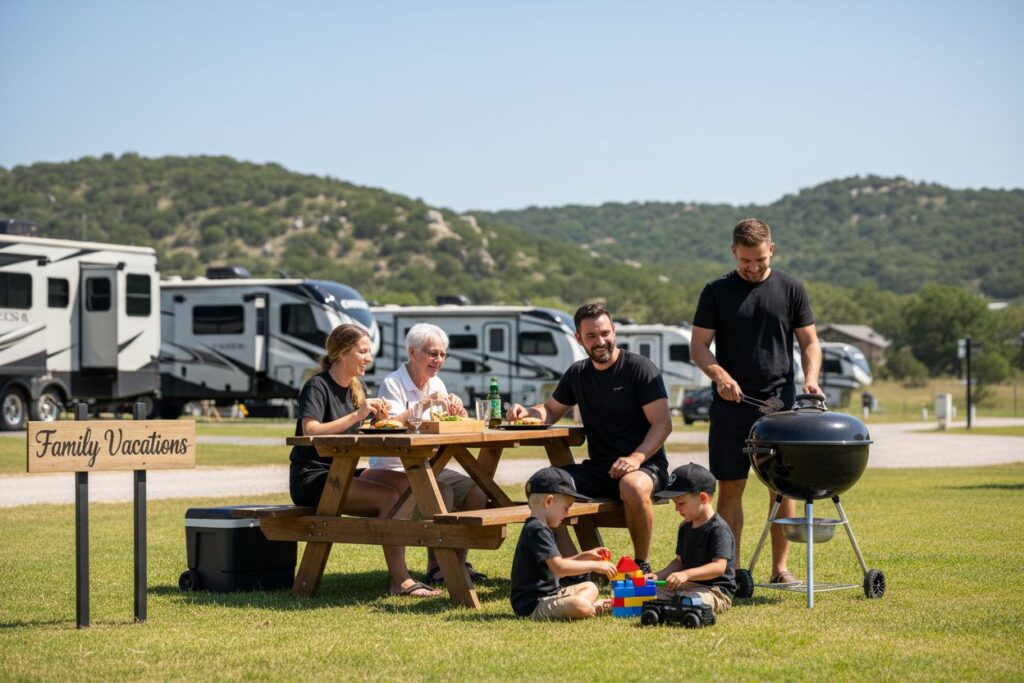 family RV resort vacations