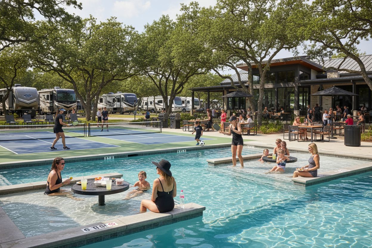 RV resort Texas amenities