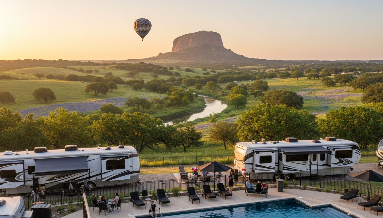Texas Hill Country panorama
